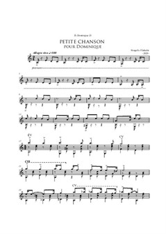 Petite Chanson Pour Dominique - A Little Song For Dominique